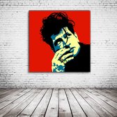 Herman Brood Pop Art Poster in lijst - 95 x 95 cm Fotopapier Mat 180 gr Framed - Popart Wanddecoratie