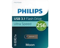 Philips FM25FD165B - USB stick 3.1 - Opslagcapaciteit 256GB - Moon