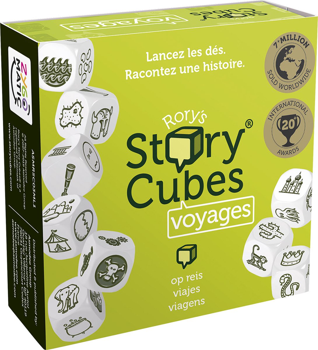 Rory's Story Cubes Voyages Dobbelspel