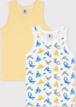 Petit Bateau A04DI Jongens Onderhemd - Maat 110