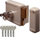 Yale Oplegslot 634-60 met 5 sleutels - DIN Links - Doornmaat 60 mm