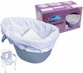 Carebag Hygiene Opvangzak Toiletstoelemmer – 20 Stuks