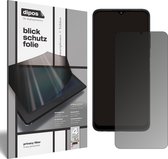 dipos I Privacy-Beschermfolie mat compatibel met Samsung Galaxy F22 Privacy-Folie screen-protector Privacy-Filter (expres kleiner dan het glas omdat het gebogen is)