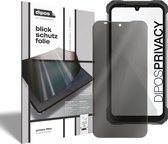 dipos I Blickschutzfolie klar kompatibel mit Doogee S86 Pro Sichtschutz-Folie Display-Schutzfolie Privacy-Filter