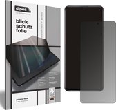 dipos I Privacy-Beschermfolie mat geschikt voor Poco X3 GT Privacy-Folie screen-protector Privacy-Filter (expres kleiner dan het glas omdat het gebogen is)