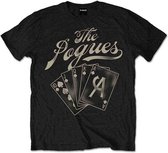 The Pogues Heren Tshirt -L- Ace Zwart