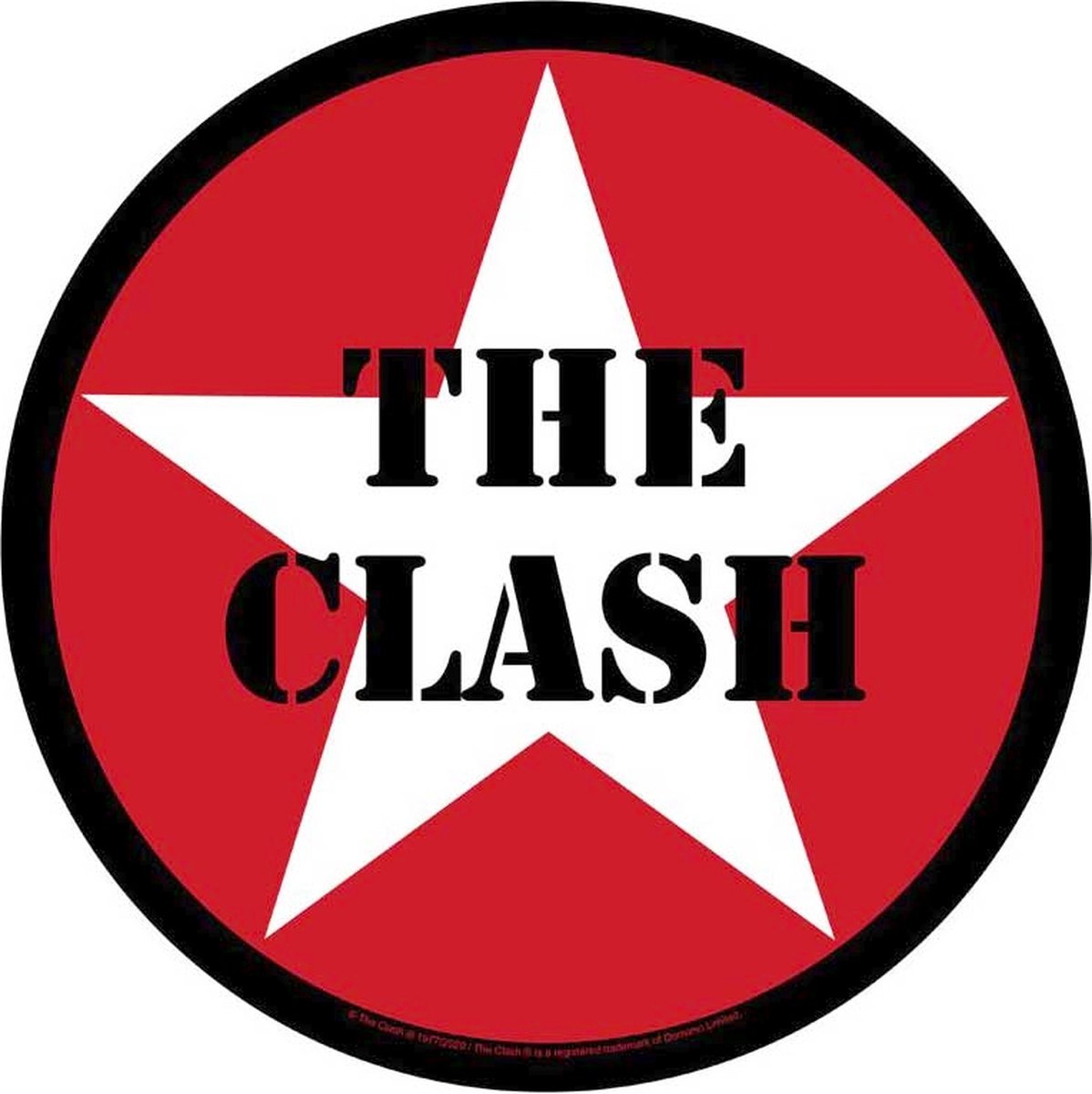 The Clash - Star Logo Rugpatch - Multicolours