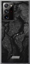 6F hoesje - geschikt voor Samsung Galaxy Note 20 Ultra -  Transparant TPU Case - Dark Rock Formation #ffffff