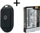 High capacity 1800 mAh batterij kit voor Motorola CLP446