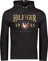 Tommy Hilfiger Hoodies Zwart Normaal - Maat XXL - Heren - Lente/Zomer Collectie - Katoen;Polyester