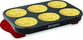 Bergson BCP56 - Pannenkoekenmaker - Crêpe Maker - 6 stuks - 1500 Watt