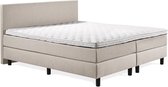 Comfortbox® Boxspring 200x220 incl. thuismontage - Complete set met matras - Beige