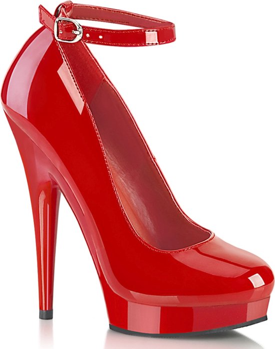 Fabulicious Hoge hakken Shoes- SULTRY-686 US Rood