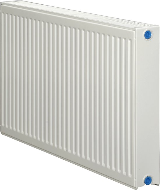 Foto: Belrad paneelradiator met 8 aansluitingen type 22 300x800mm 785 watt wit