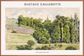 JUNIQE - Poster met kunststof lijst Caillebotte - Sketchbook -40x60