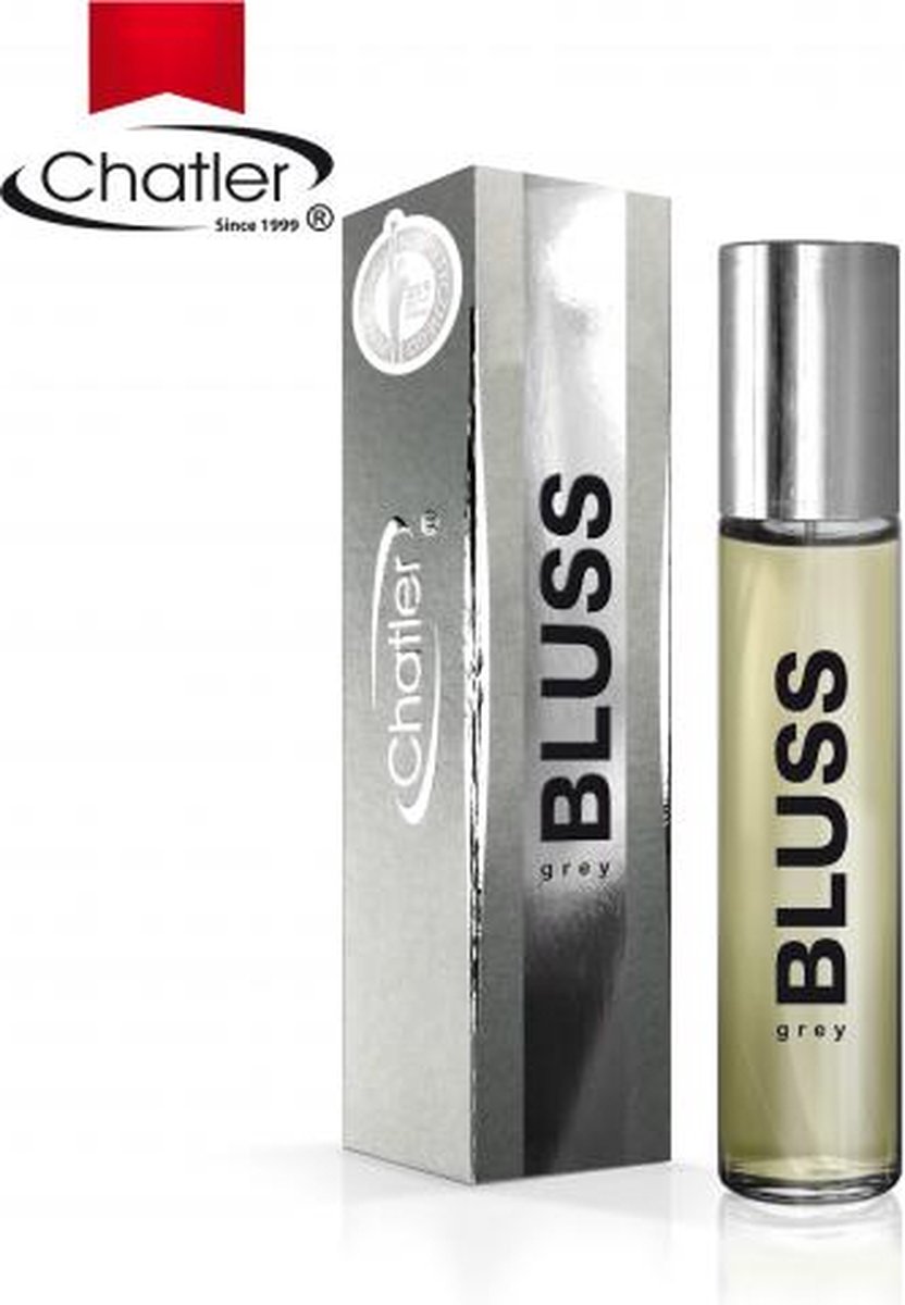 Chatler Eau de Parfum - Bluss Grey For Men Parfum - Display 6x30ml