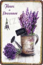 Lavendel wandbord - Mancave- Cafe- Bar- Restaurant - Kroeg- Woondecoratie- Vintage - 20cmx30cm