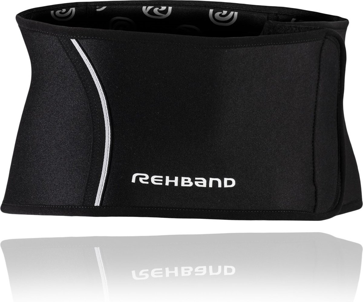 Rehband QD Rugbrace - 3 mm - Zwart - XL