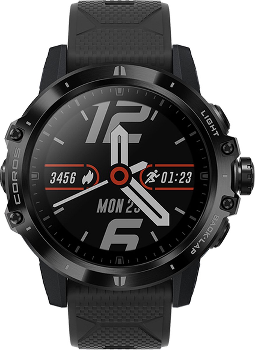 Coros Vertix GPS Sporthorloge Dark Rock Black 47mm - Coros - €399,00