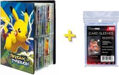 Pokemon Verzamelmap + 100x Card sleeves - Pokemon - Pokemon Box - Pokemon kaarten