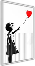 Banksy: Love is in the Bin.