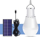 Solar Lamp | Lantaarn Buiten | Op zonne-energie | LED lamp | Camping Lamp | Wit