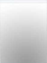 Spiegel - Up met geïntegreerde LED verlichting boven - met bevestiging - 600 x 800 mm - badkamerspiegel - passpiegel