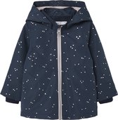 name it NBFMAXI JACKET FOIL HEART Meisjes Jas - Maat 56