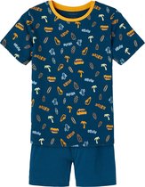 NAME IT NKMNIGHTSET SS SHORTS SURF Jongens Pyjamaset - Maat 86/92