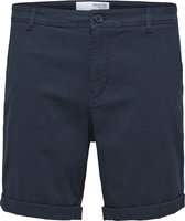 SELECTED HOMME WHITE SLHCOMFORT-LUTON FLEX SHORTS W NOOS  Broek - Maat M