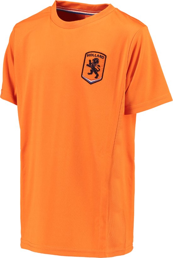 Belang Vast en zeker Trojaanse paard Nederland Nederlands Elftal Oranje T-Shirt Heren Junior - Maat 164 | bol.com