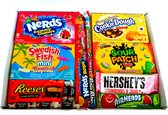 Amerikaans snoeppakket #1 - snackbox/candybox - Nerds - Hersheys - Sour Patch