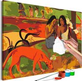 Doe-het-zelf op canvas schilderen - Gauguin's Arearea.