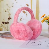 Super Comfortabele - Warme - Oorwarmers - Hopt Pink - Onze Size