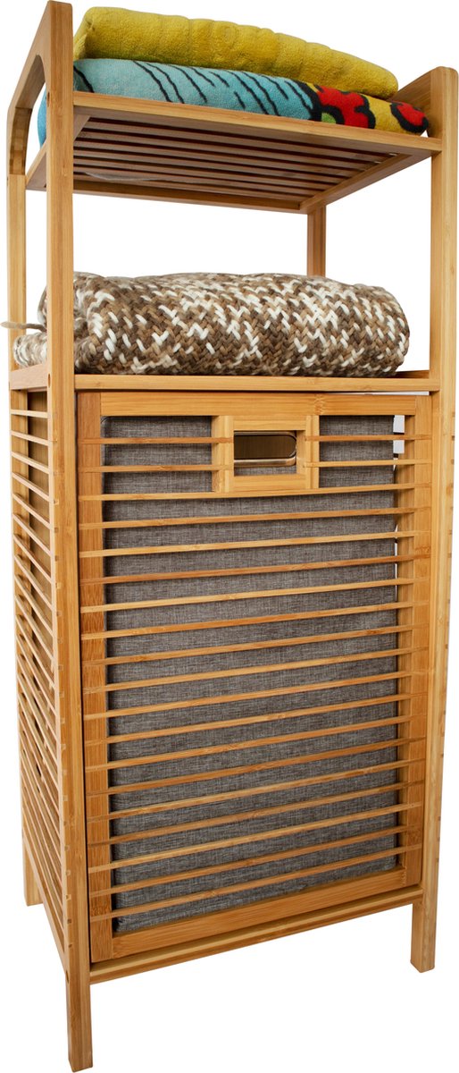 Bamdura Living | Kantelbare wasmand | Kiepsysteem