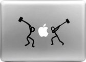 Mobigear Design Sticker Geschikt voor Apple MacBook Pro 15 (2008-2012) - Hamer