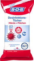 SOS Desinfectiedoekjes, 25 stuks