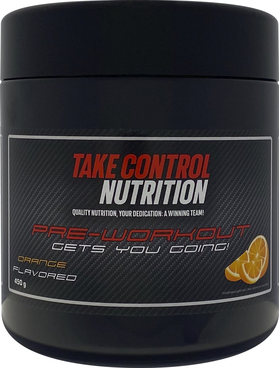 Maximaal trainen, iedere workout: Take Conrol Nutrition - preworkout / pre-workout - 450 G - 30 servings.
