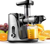 Bol.com KitchenooSlow Juicer - fruitpers elektrisch - fruitpers handmatig - 500 ml aanbieding