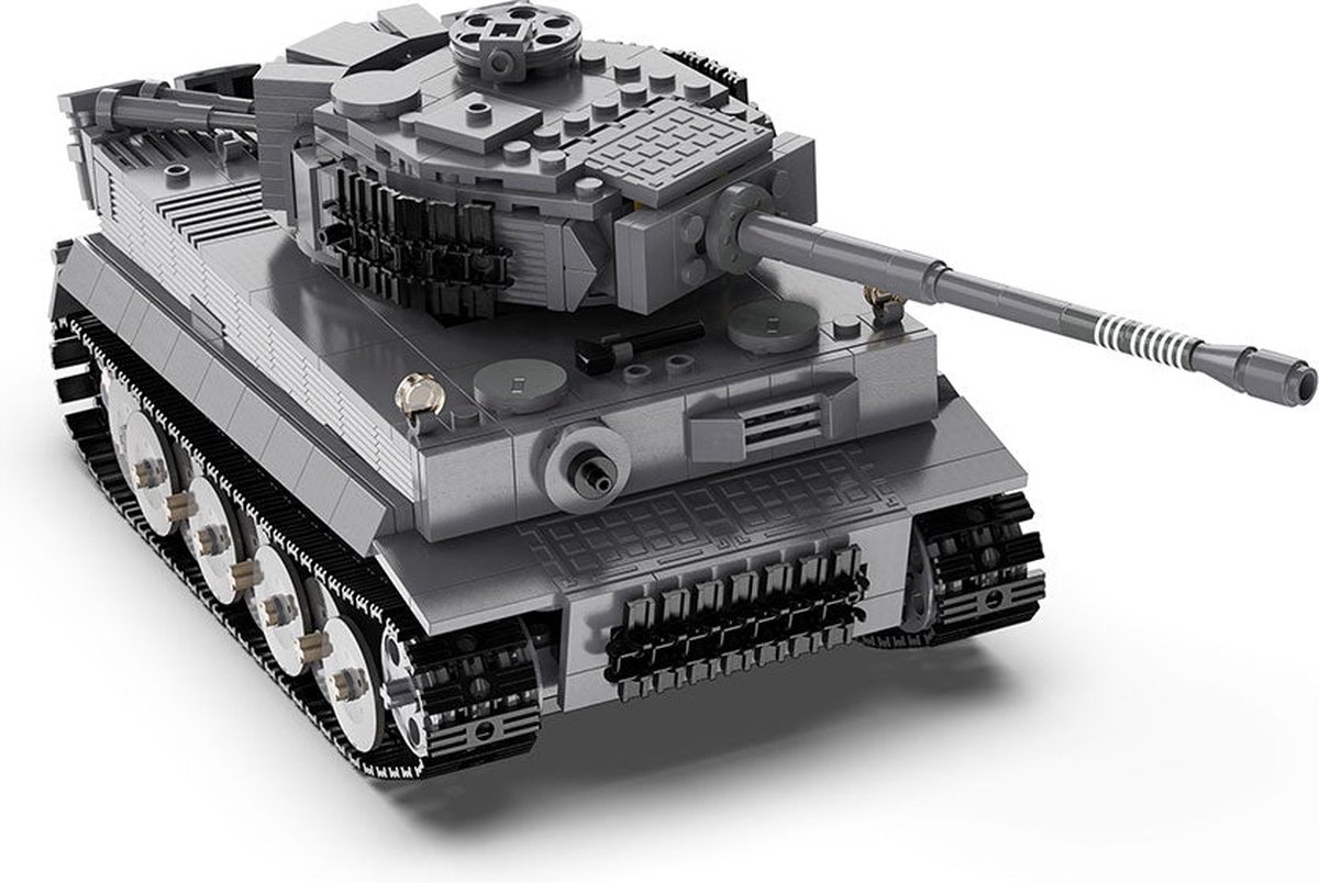 twee weken Medaille Hou op Cada Military Series: Tiger Tank (RC) - Tank, leger, legervoertuig - Cada  C61071W -... | bol.com