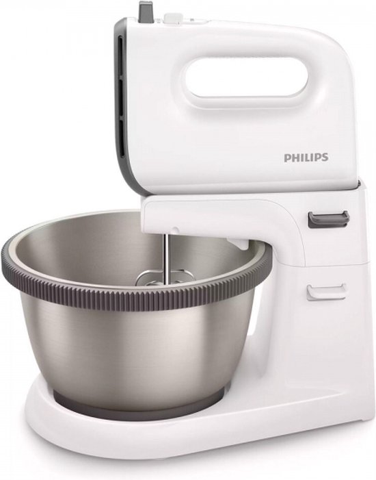 Philips blender en deegmixer - daily hr3745/00 - mixer - blender - keukenapparaat - koken - 3l - 450w - wit