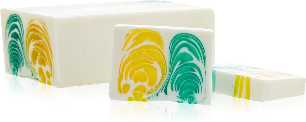 Handgemaakte Zeep Bar - Citrus - 1.2kg - Douchemiddel - Zeepblok - Handzeep - 24x8x6.2cm
