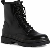 Tamaris Veterboots zwart - Maat 37