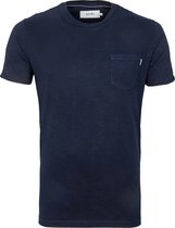 Shiwi - T-Shirt Marc Donkerblauw - Maat XL - Regular-fit