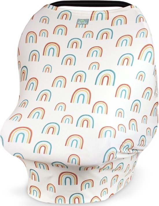 Borstvoedingsdoek - Itzy Ritzy - Mom Boss™ - 4-in-1 borstvoedingsdoek - Over the Rainbow