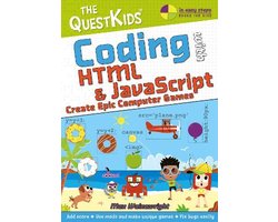 Omslag van Coding with HTML & JavaScript - Create Epic Computer Games