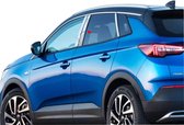 Vensterplaat B-Stijl Chroom Voor Opel Grandland X 2017-en hoger (6 Pcs.)