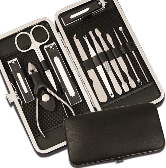 IGOODS - 12 Delig manicure set - Nagelknippers - Nagelvijl - Nagelsetje