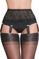Zwarte Luxe Vintage jarretelgordel - Bellina M