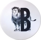 Letterbord B met Leeuw